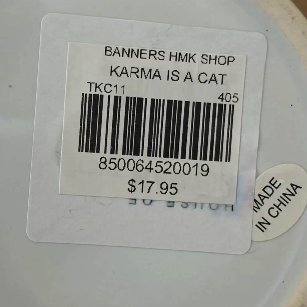 NWT Karma is a Cat Mug